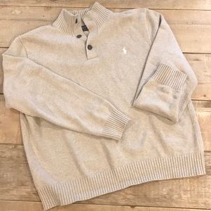 Polo Ralph Lauren button up sweater (XXL)